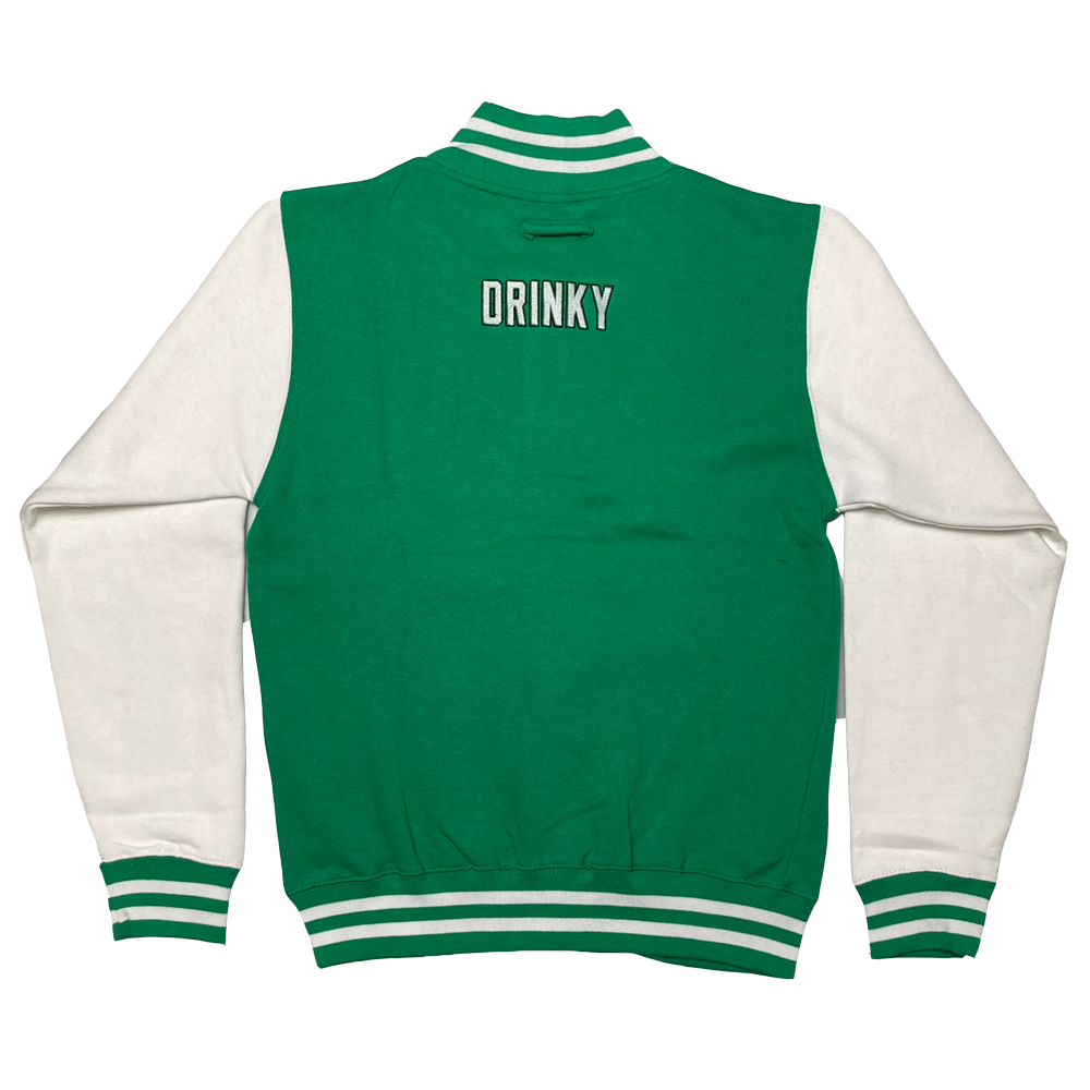 Felpa-collage-Drinky-retro-verde
