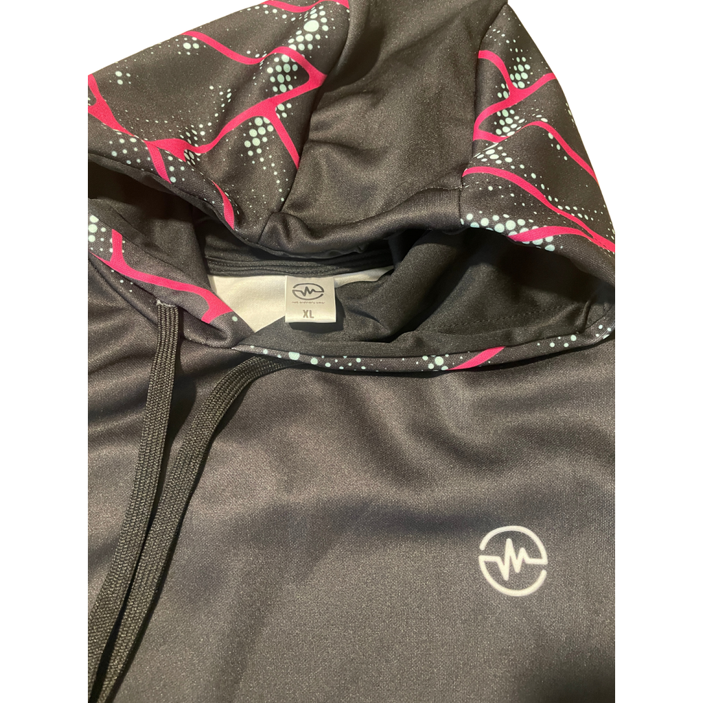 felpa drinky nera e rosa 3