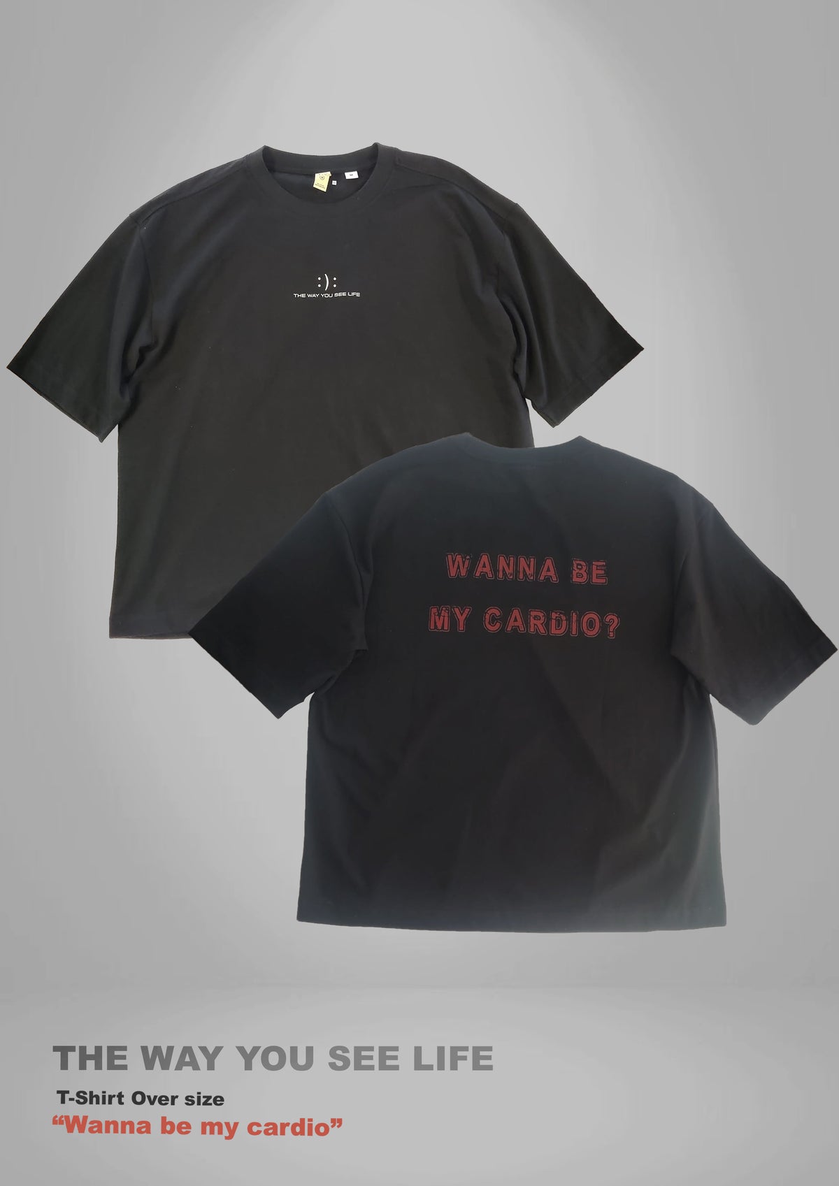 T-shirt - WANNA BE MY CARDIO ?