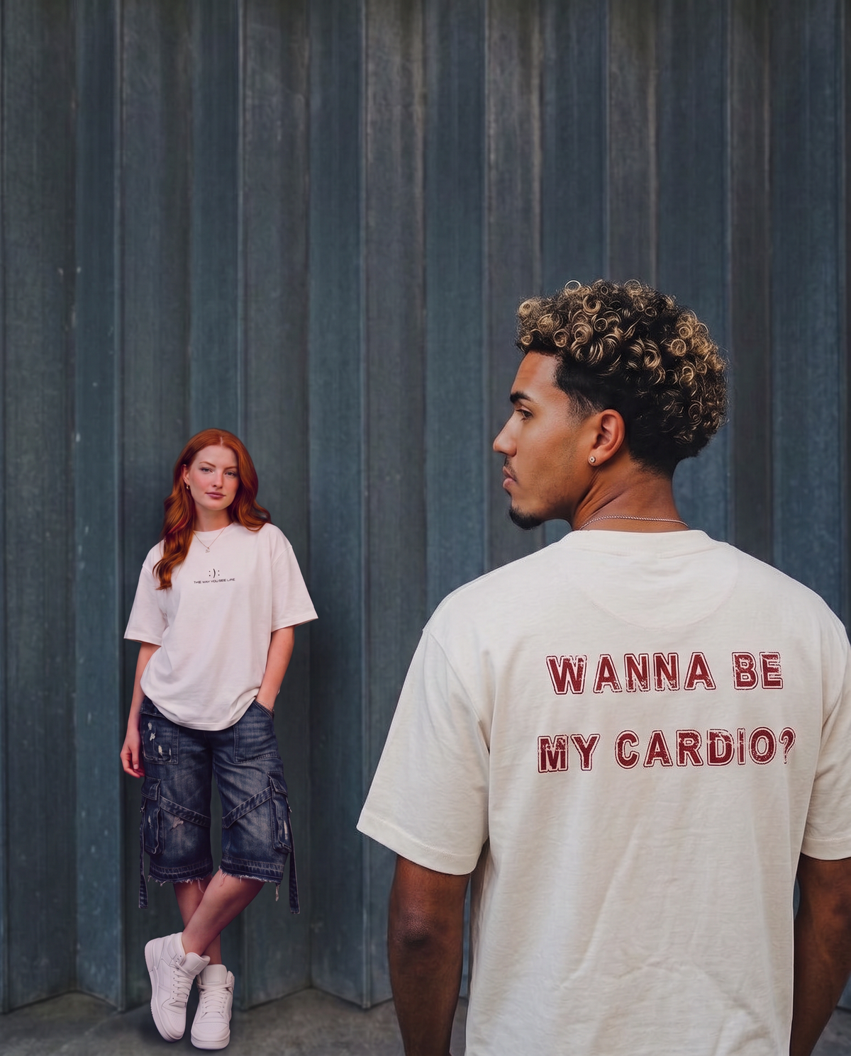 T-shirt - WANNA BE MY CARDIO ?
