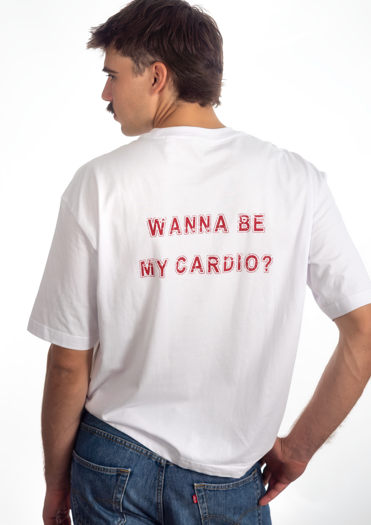 T-shirt - WANNA BE MY CARDIO ?